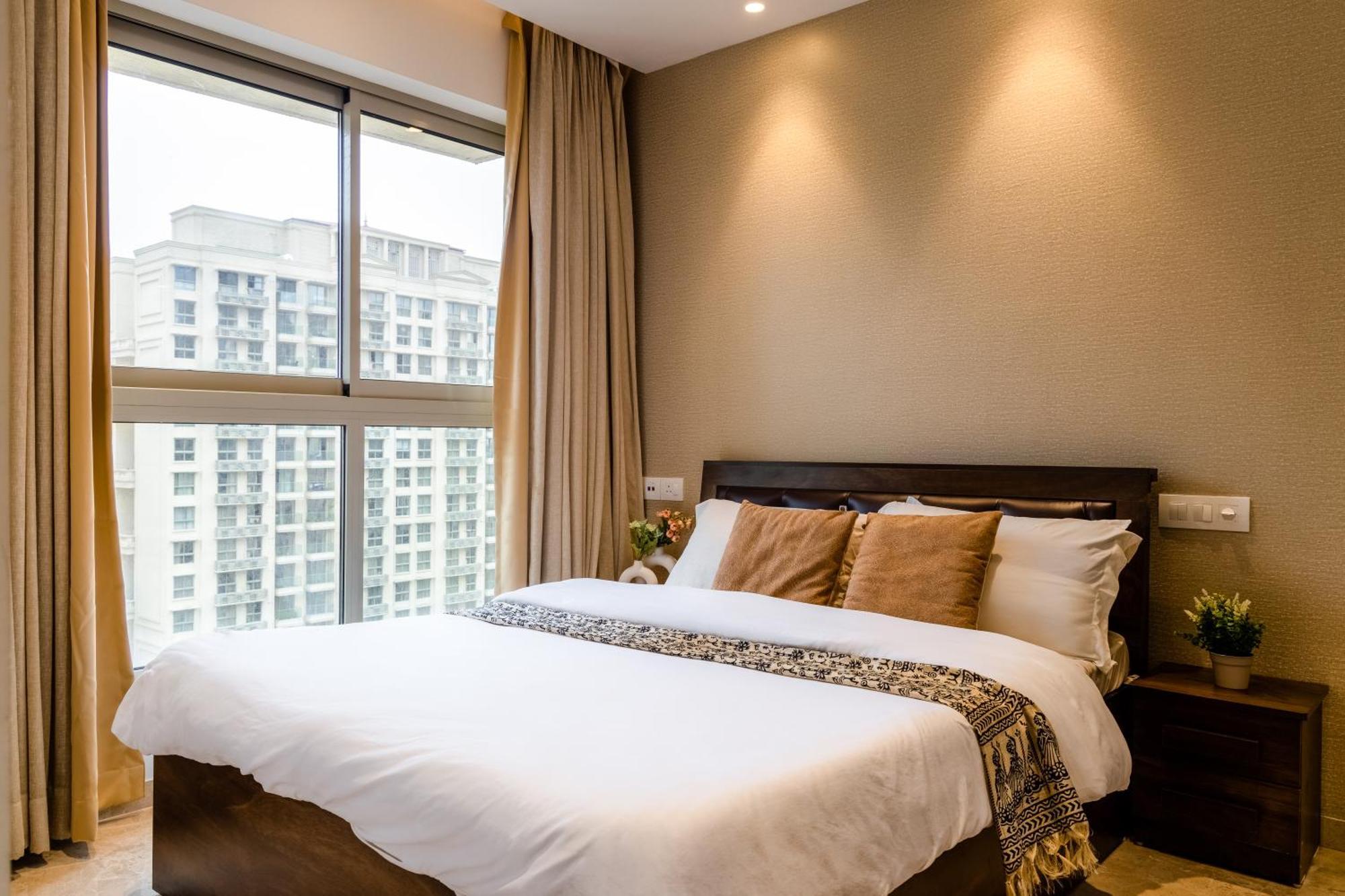 Zenia Luxury Suites And Serviced Apartments Bombaj Exteriér fotografie